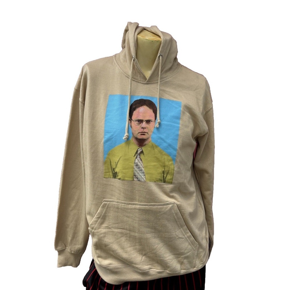 Dwight Schrute Hoodie - Actor Rainn Wilson The‎ Office Hoodie - Size Medium